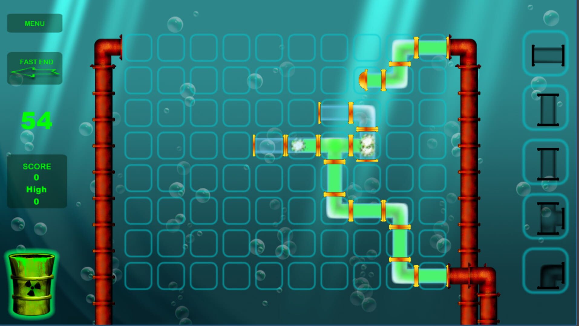 Plumber: the Pipe Rush - Screenshot