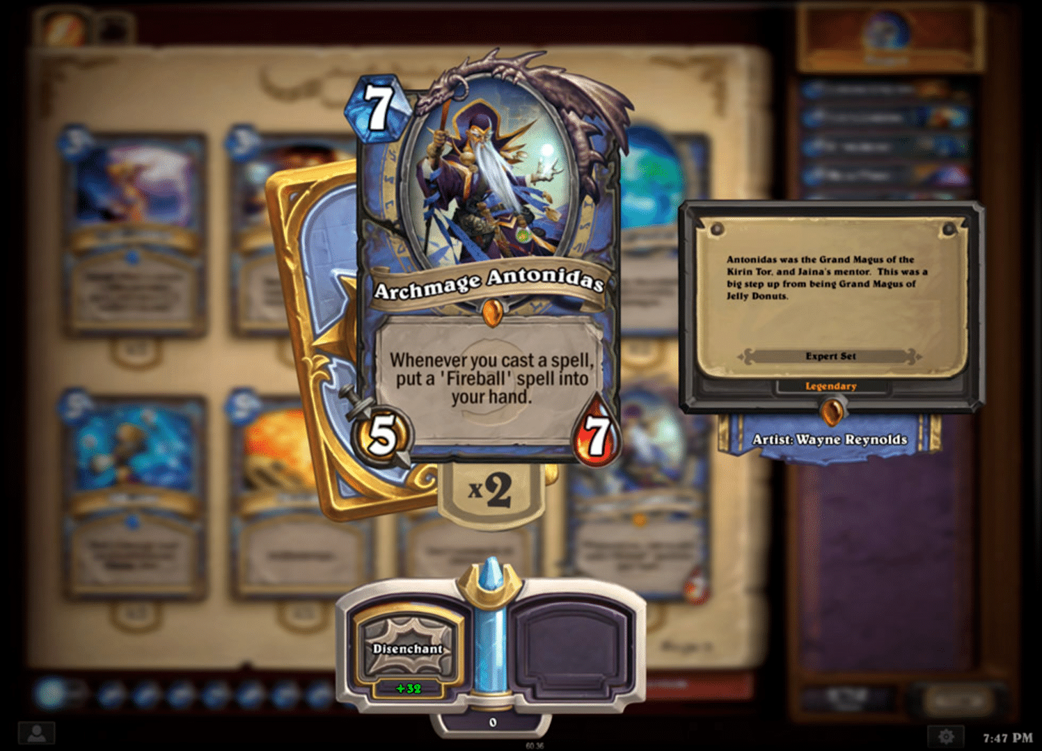 Hearthstone screenshot