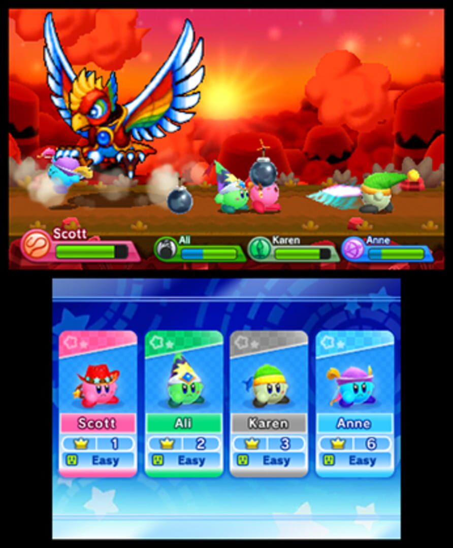 Captura de pantalla - Kirby Fighters Deluxe