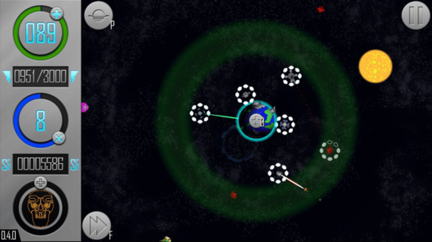 Orbit: Satellite Defense screenshot