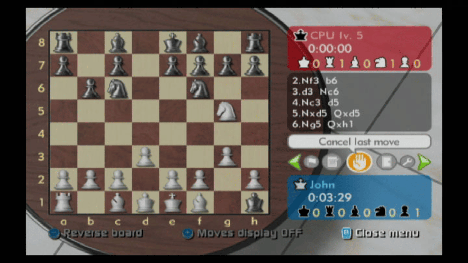 Wii Chess screenshot