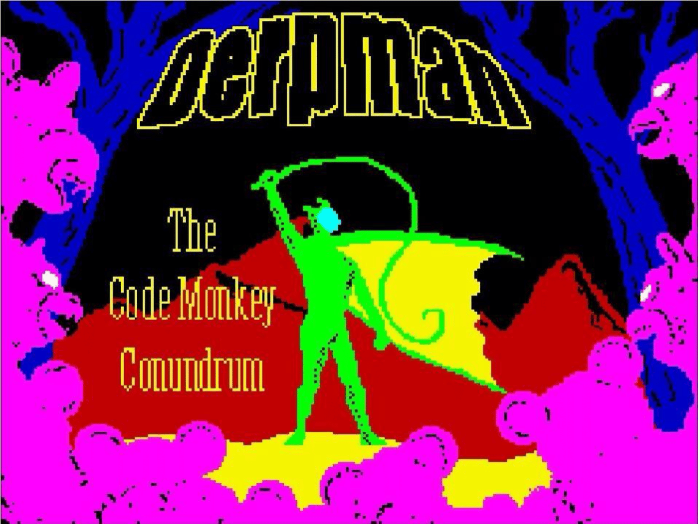 Derpman: The Code Monkey Conundrum Cover