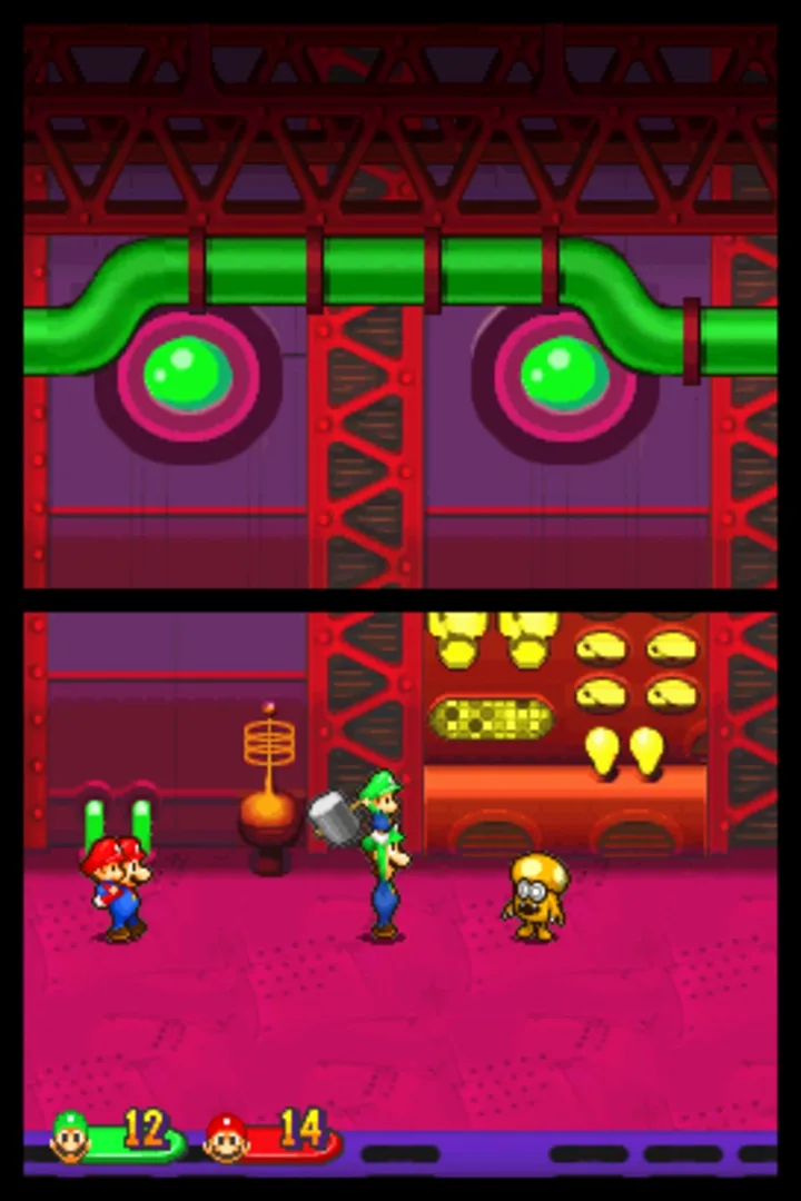 Captura de pantalla - Mario & Luigi: Partners in Time
