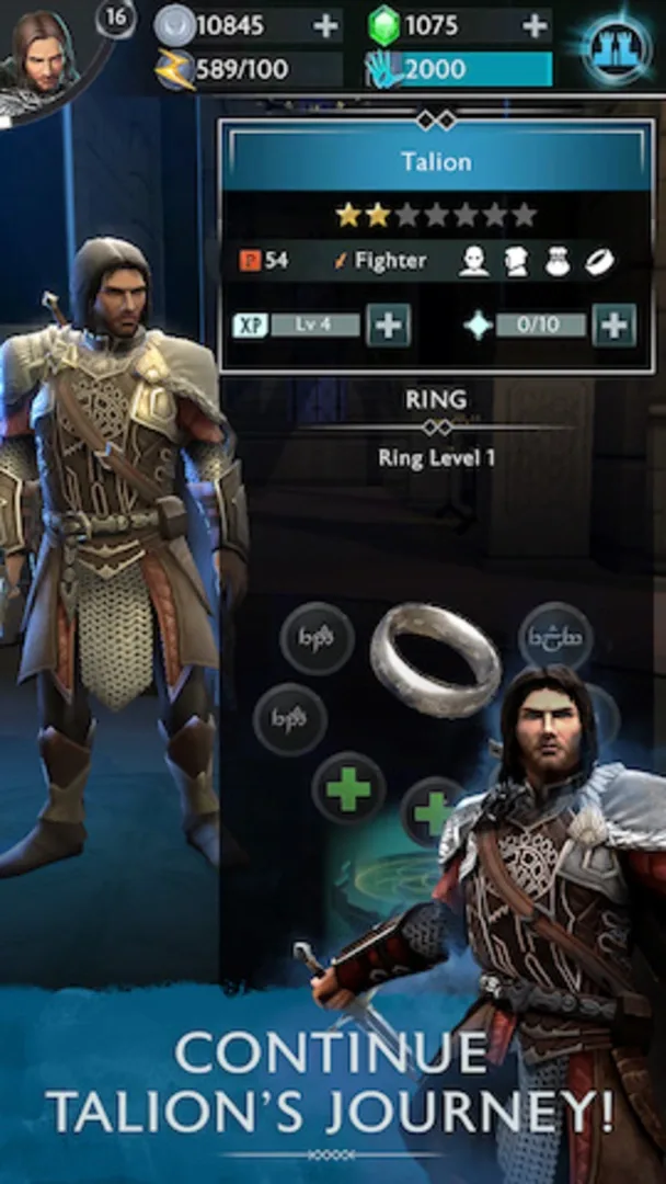Captura de pantalla - Middle-earth: Shadow of War Mobile