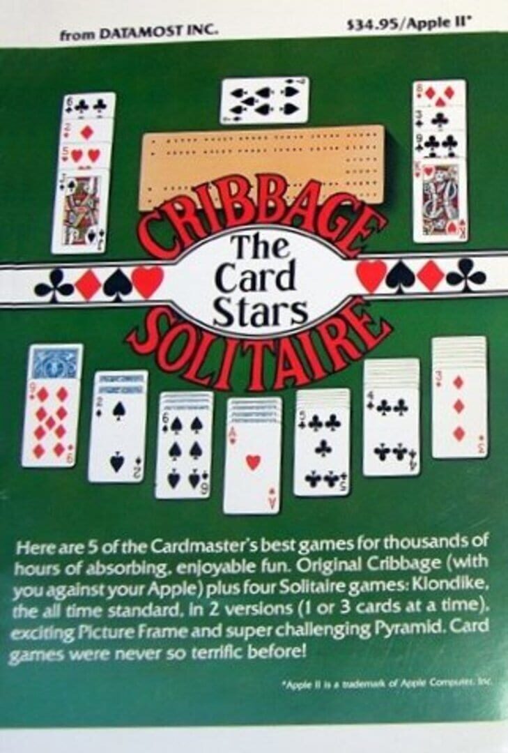 The Card Stars: Cribbage / Solitaire (1982)