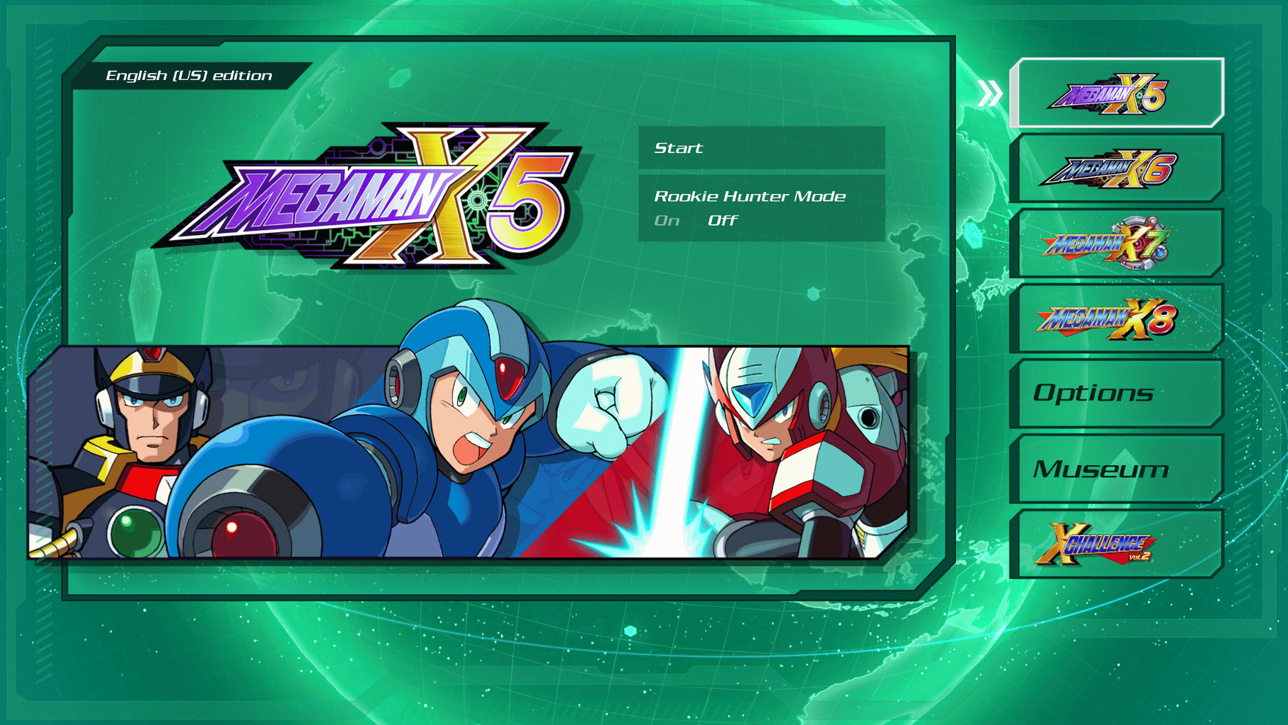 Mega Man X: Legacy Collection 2 screenshot