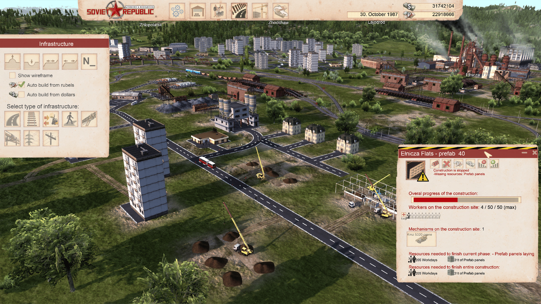 Workers & Resources: Soviet Republic screenshot