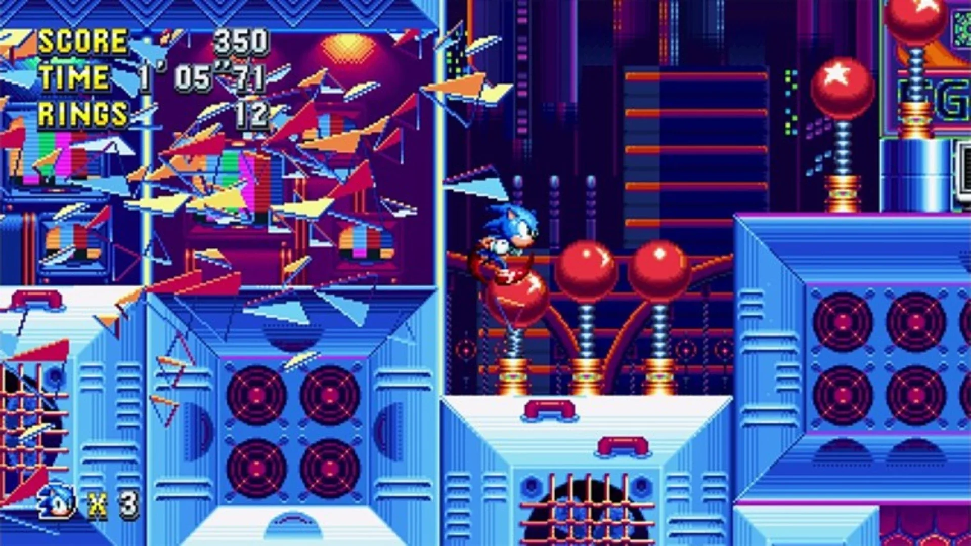 Captura de pantalla - Sonic Mania