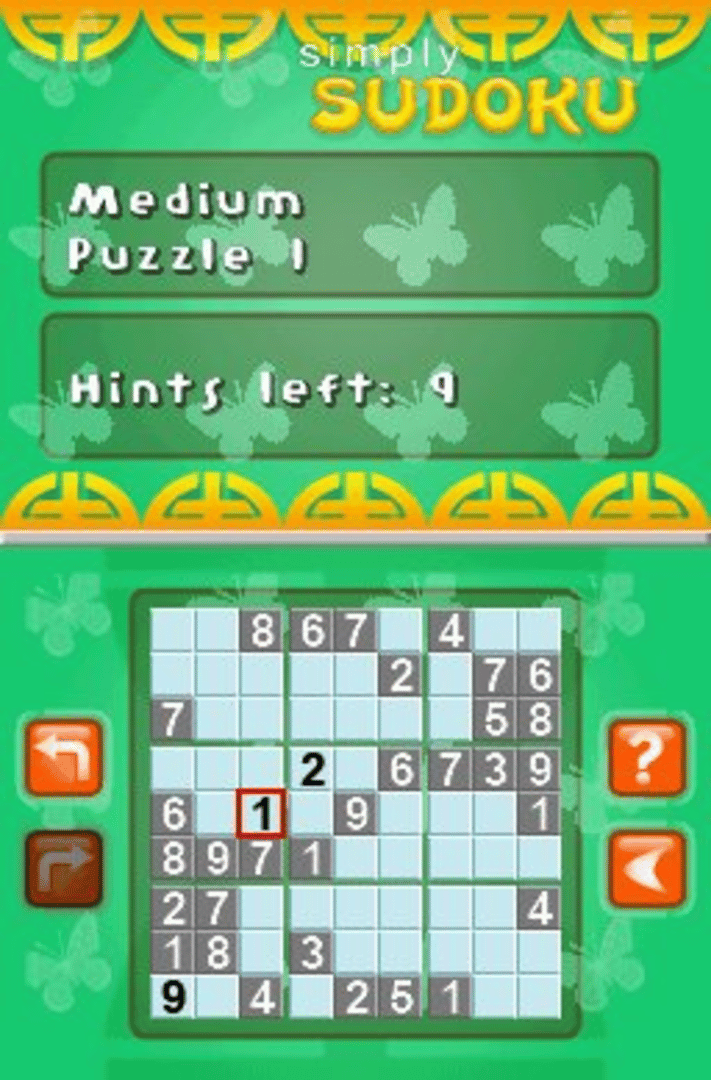 Simply Sudoku screenshot