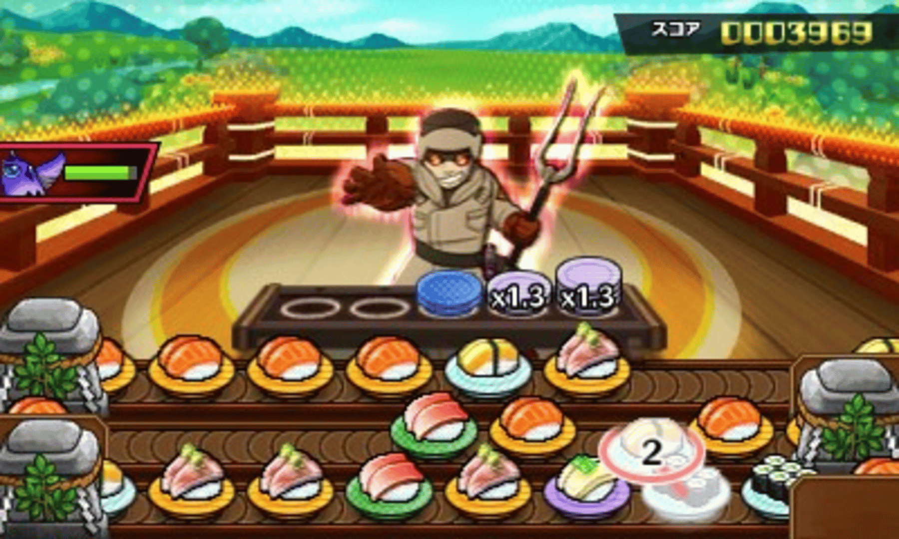 Sushi Striker: The Way of Sushido screenshot