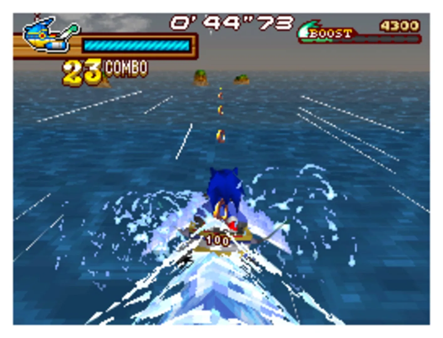 Captura de pantalla - Sonic Rush Adventure