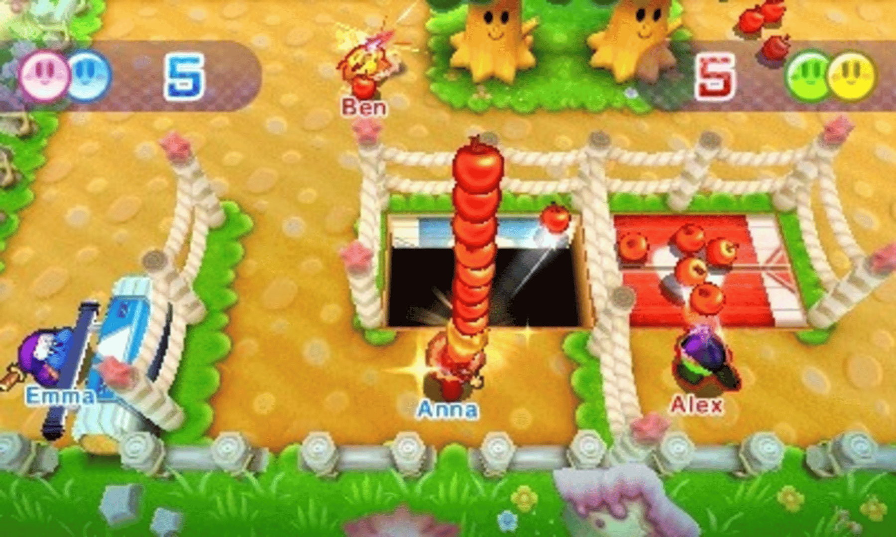 Kirby Battle Royale screenshot