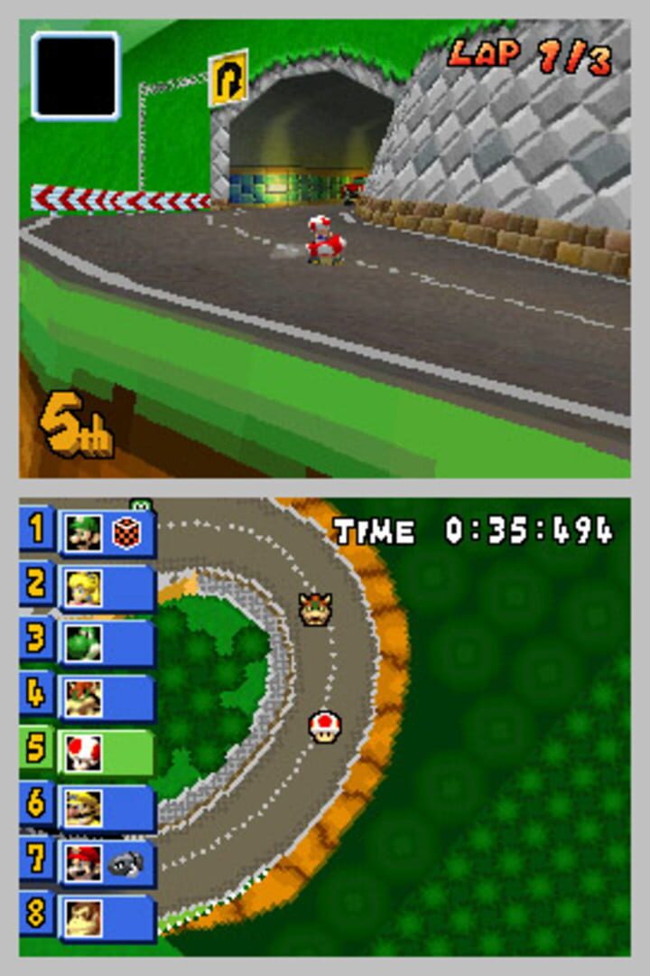 Mario Kart DS screenshot