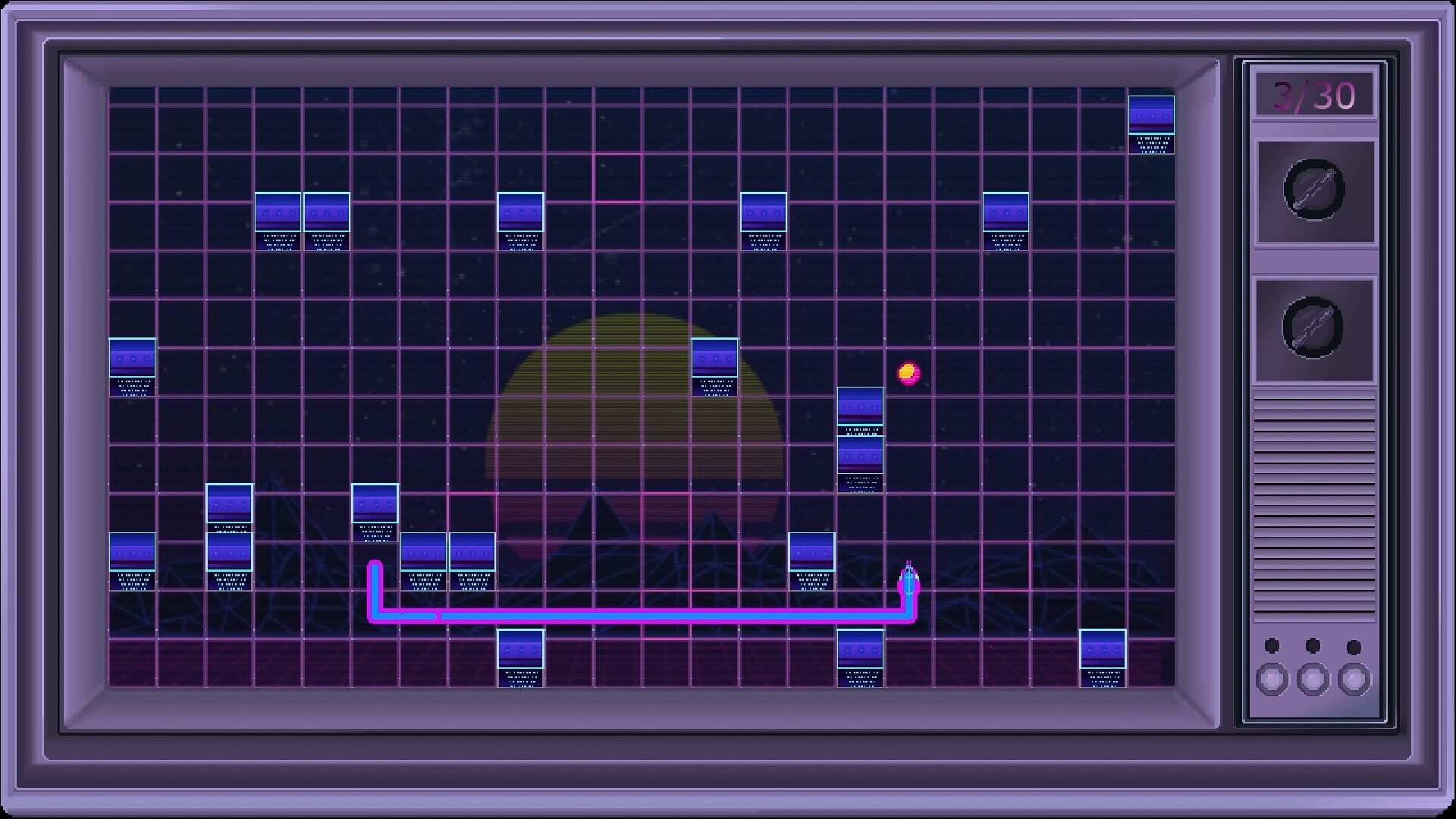 Retro Snake - Screenshot