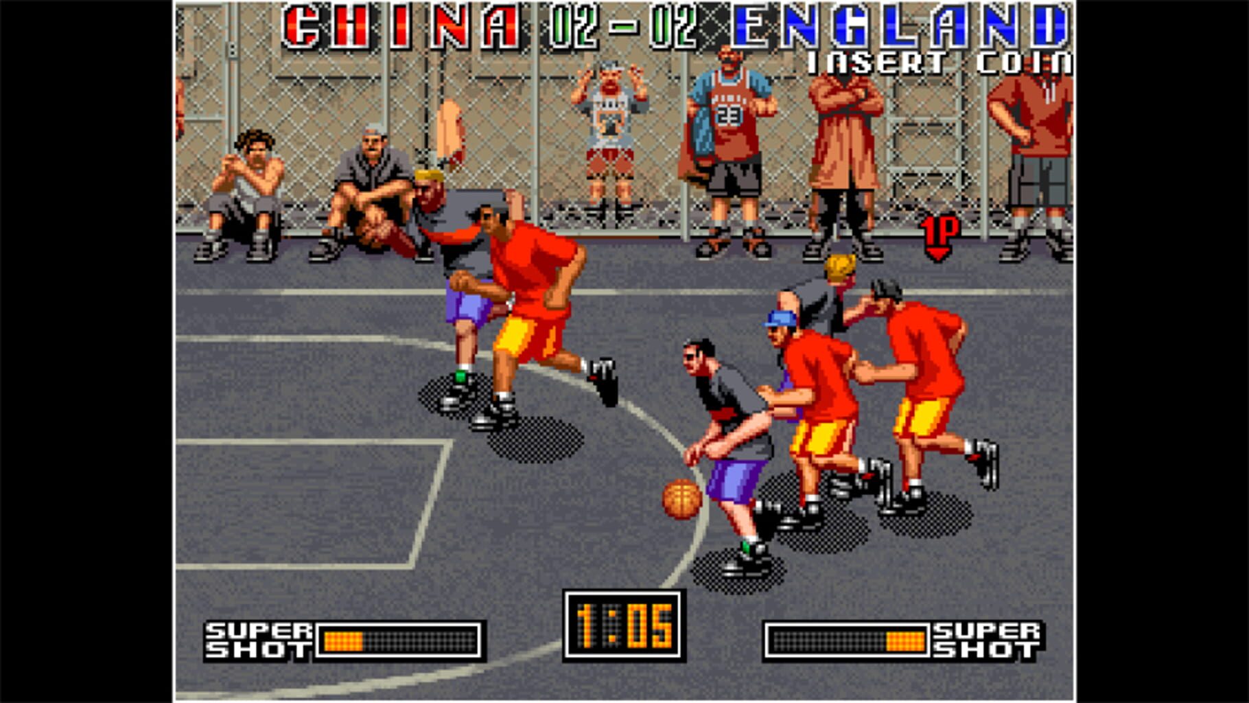 Captura de pantalla - ACA Neo Geo: Street Hoop