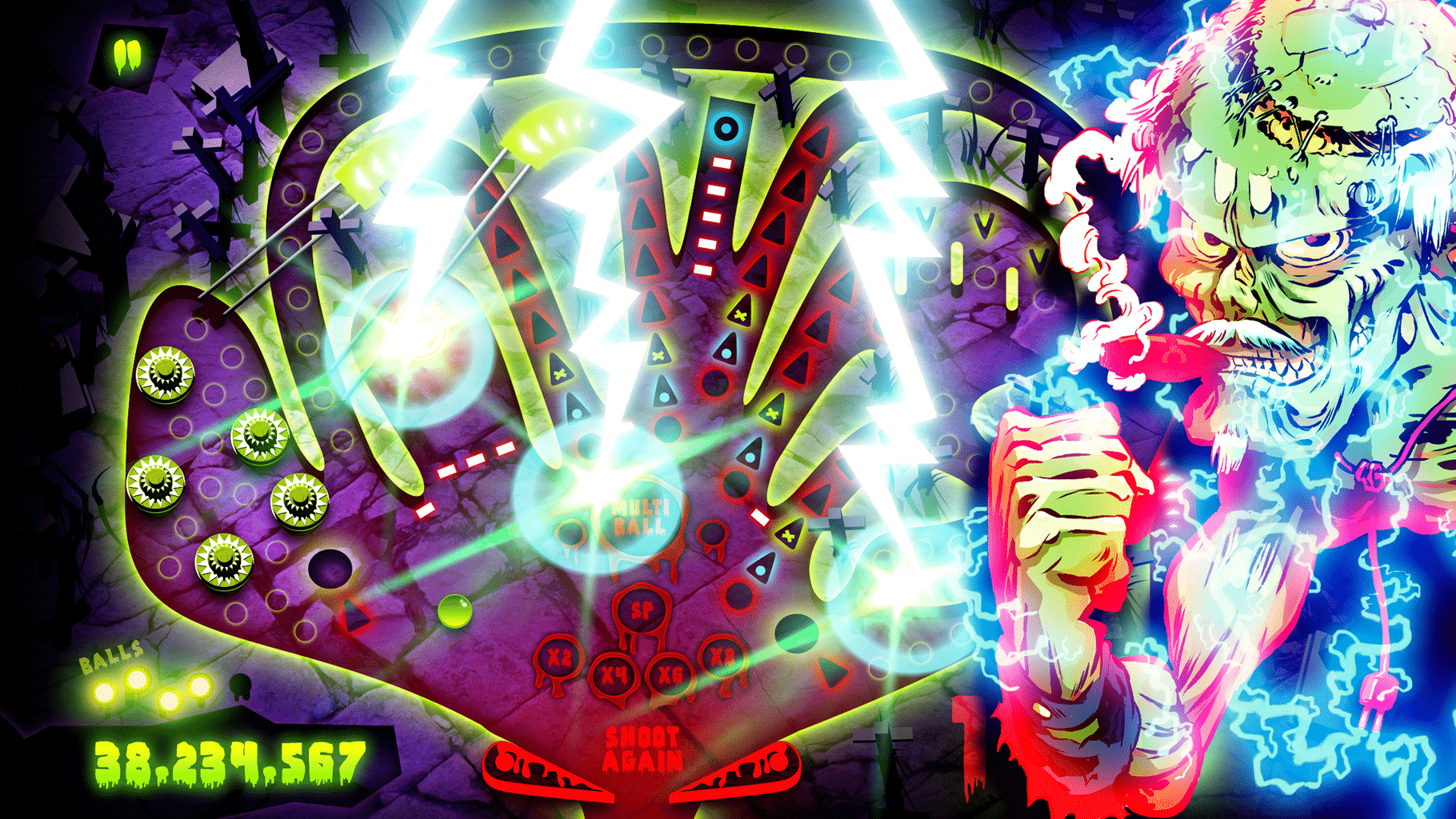 Zombie Pinball screenshot