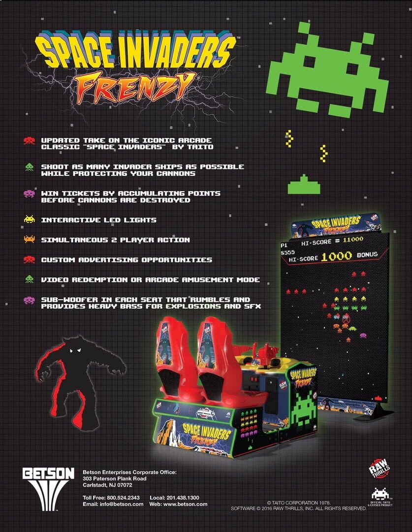 Space Invaders Frenzy