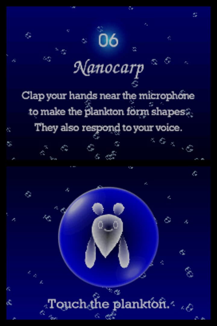 Captura de pantalla - Electroplankton Nanocarp