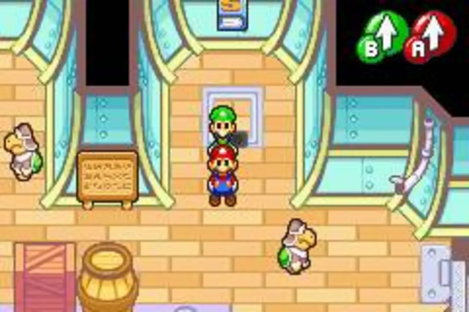 Captura de pantalla - Mario & Luigi: Superstar Saga