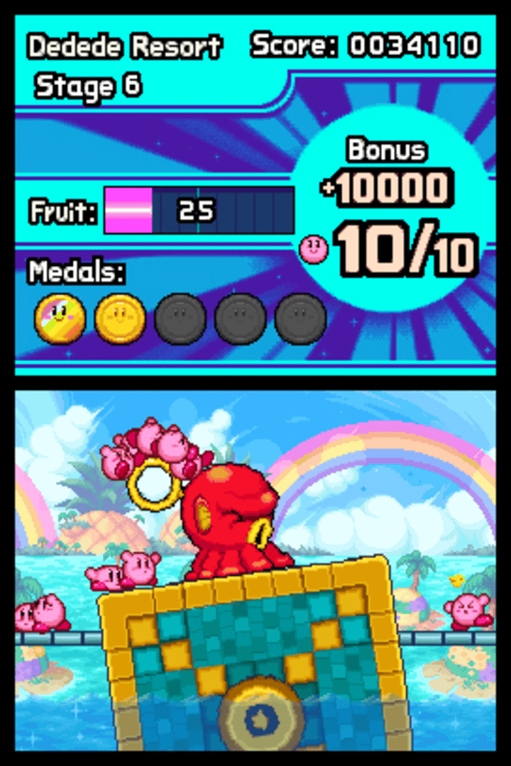 Kirby Mass Attack screenshot