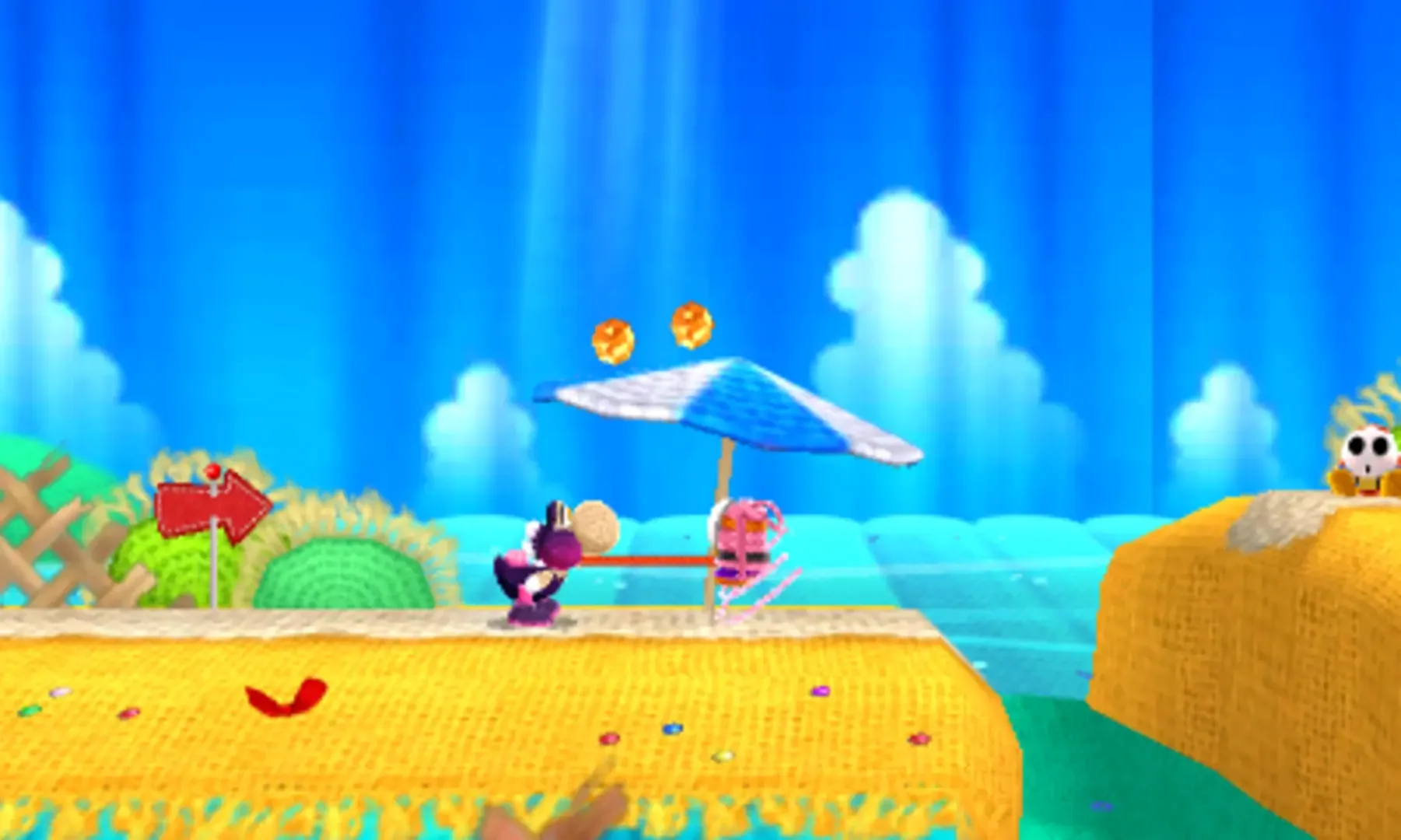 Captura de pantalla - Poochy & Yoshi's Woolly World