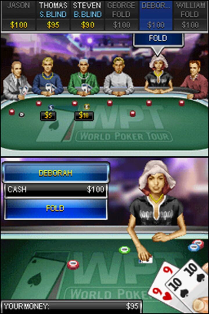 Captura de pantalla - World Poker Tour: Texas Hold 'Em