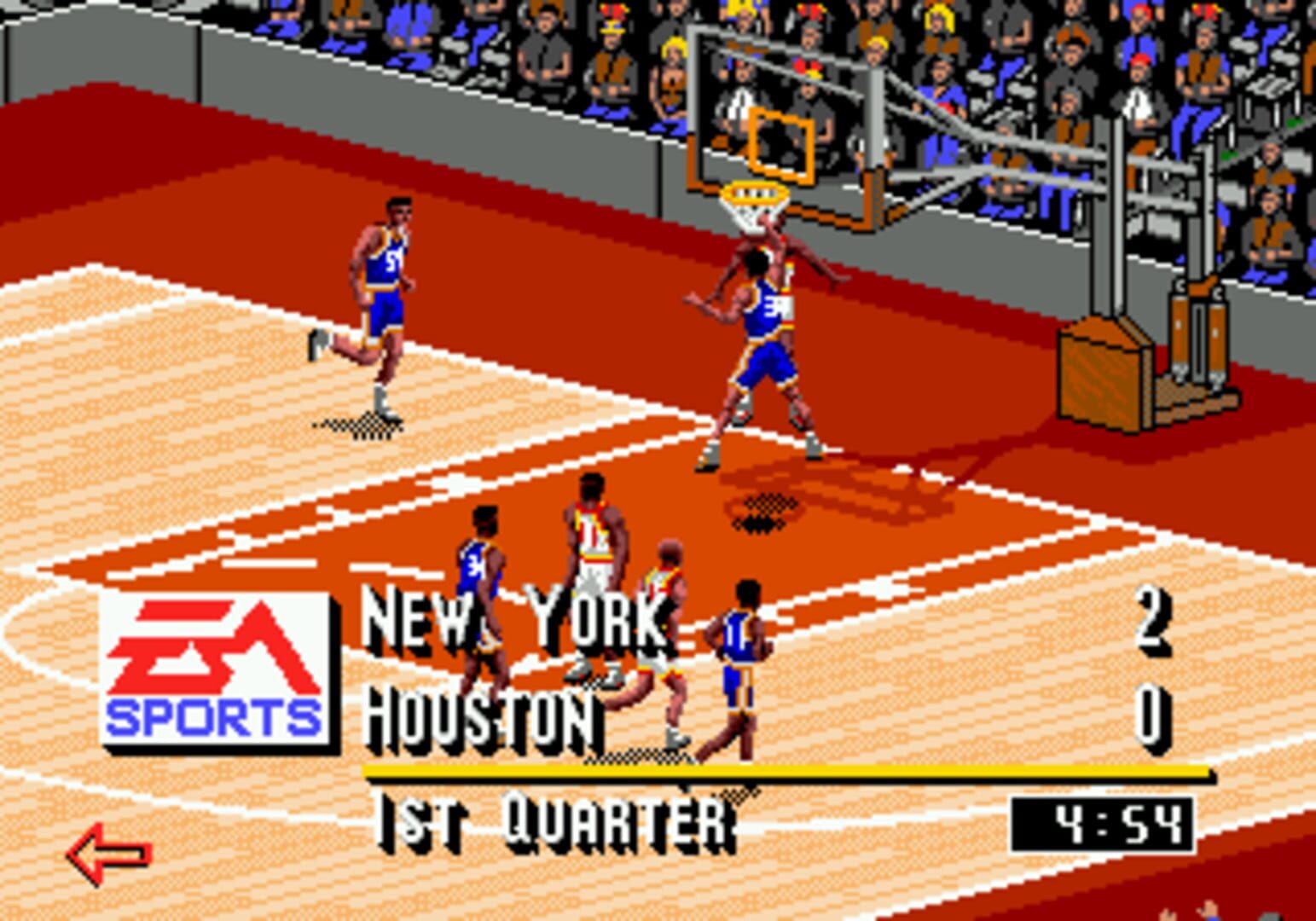 Captura de pantalla - NBA Live 95