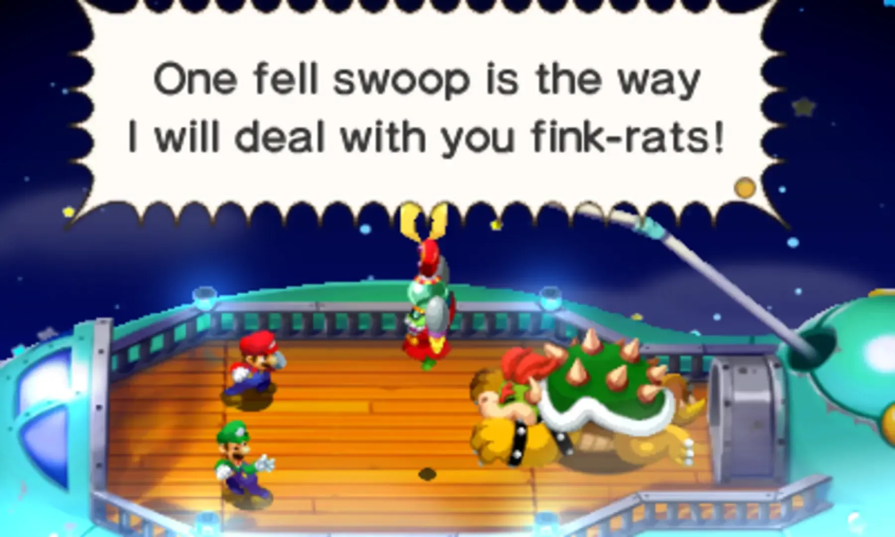 Captura de pantalla - Mario & Luigi: Superstar Saga + Bowser's Minions