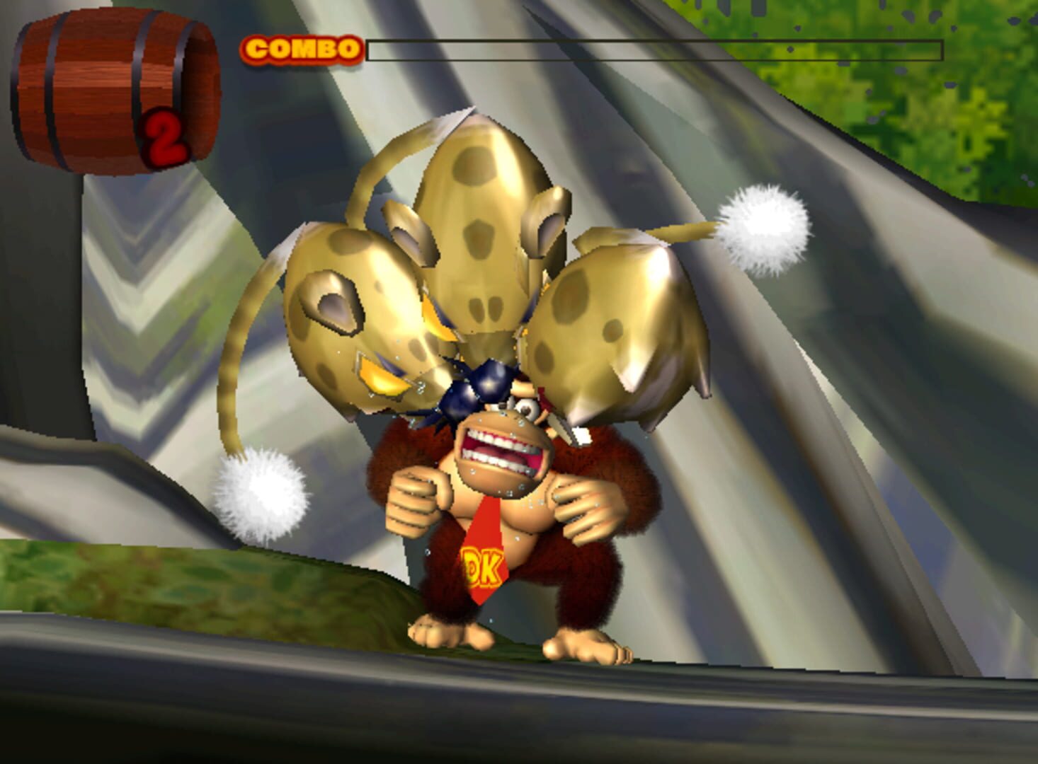Donkey Kong Jungle Beat screenshot