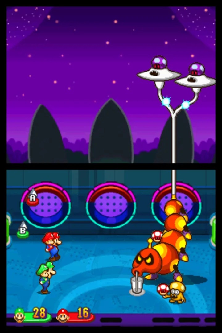 Captura de pantalla - Mario & Luigi: Partners in Time