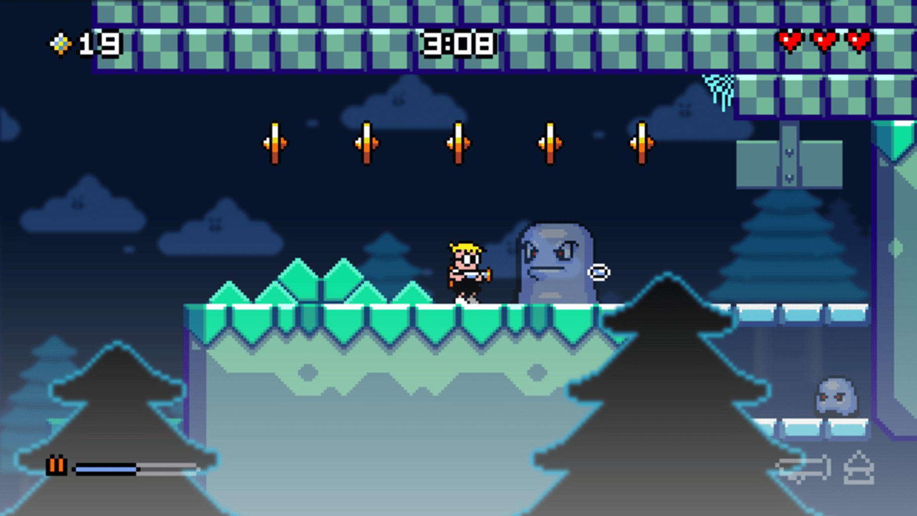 Mutant Mudds Deluxe screenshot