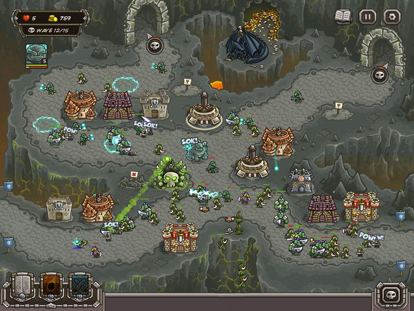 Captura de pantalla - Kingdom Rush Frontiers