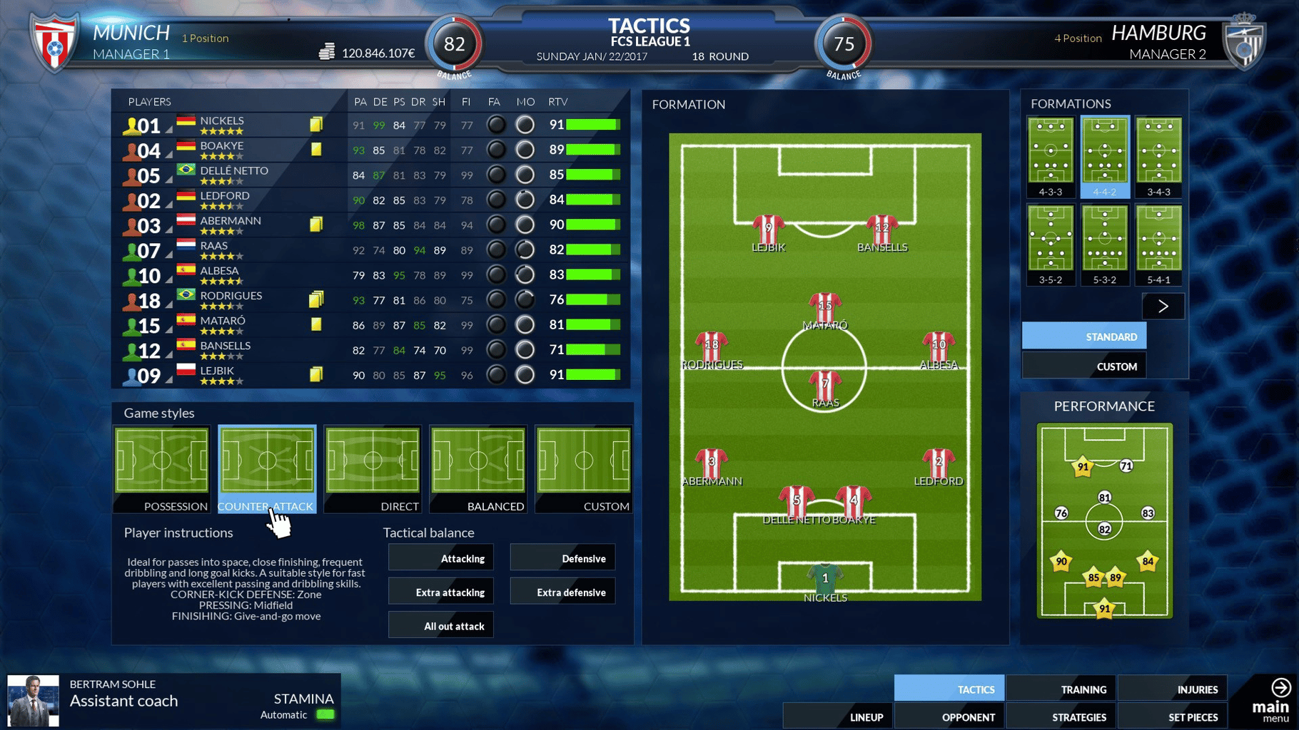 Football Club Simulator - FCS screenshot