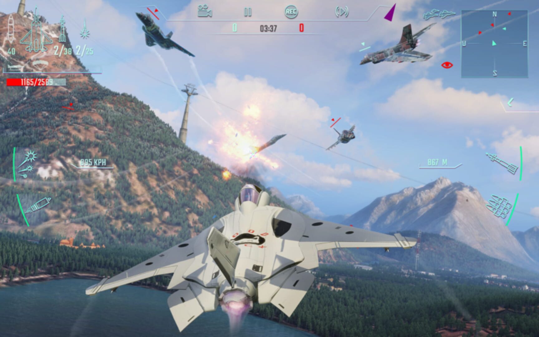 Sky Gamblers - Infinite Jets screenshots
