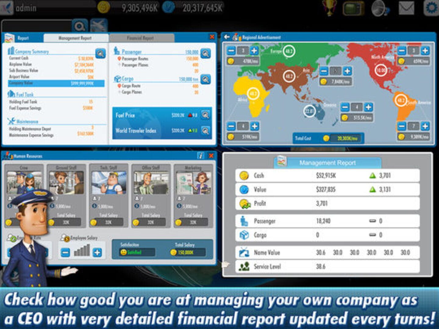 AirTycoon 4 - Screenshot