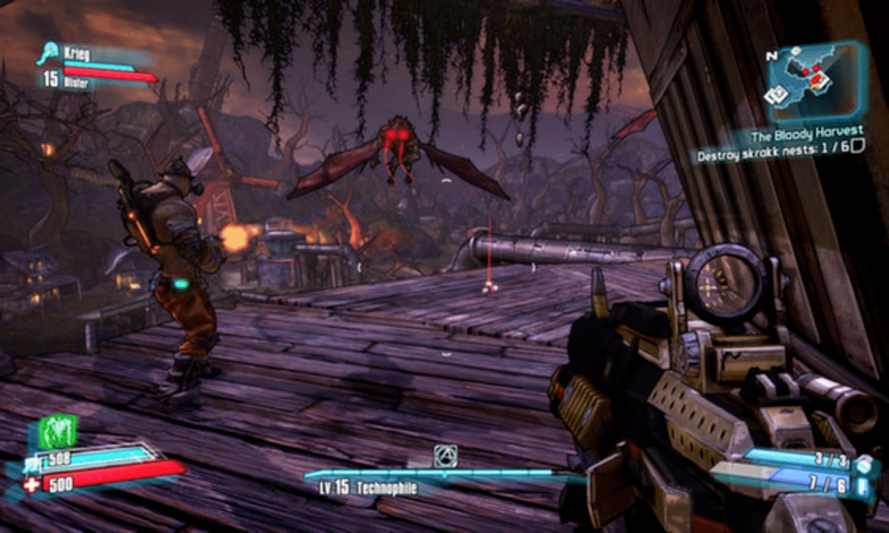 Borderlands 2: T.K. Baha's Bloody Harvest screenshot