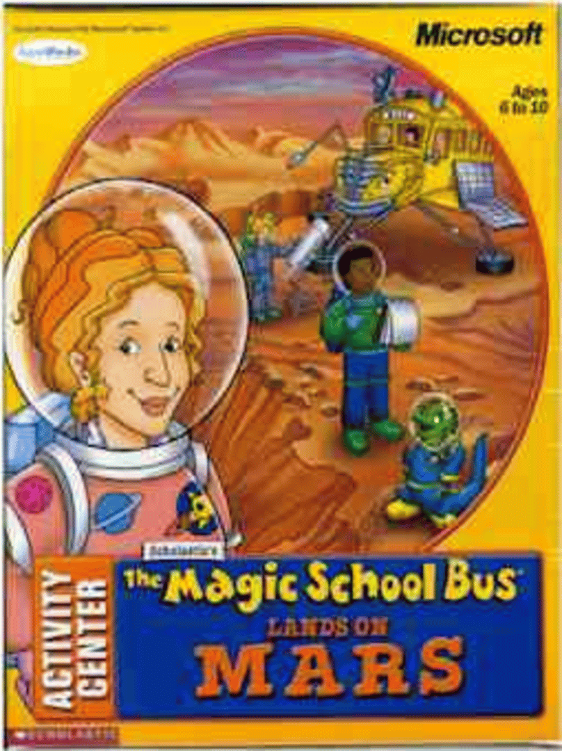 Magic School Bus Lands on Mars Cover