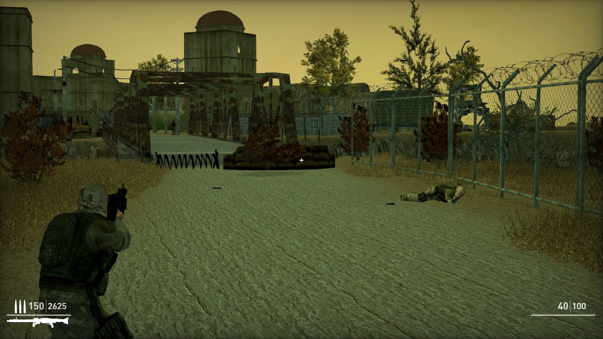Storm in Desert - Screenshot