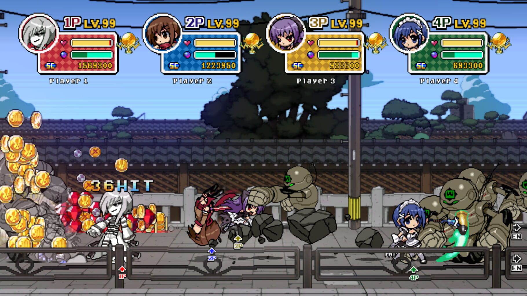 Phantom Breaker: Battle Grounds Overdrive screenshot