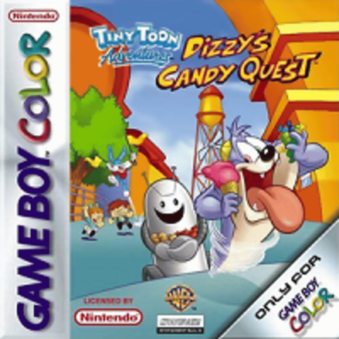 Tiny Toon Adventures: Dizzy's Candy Quest Cover