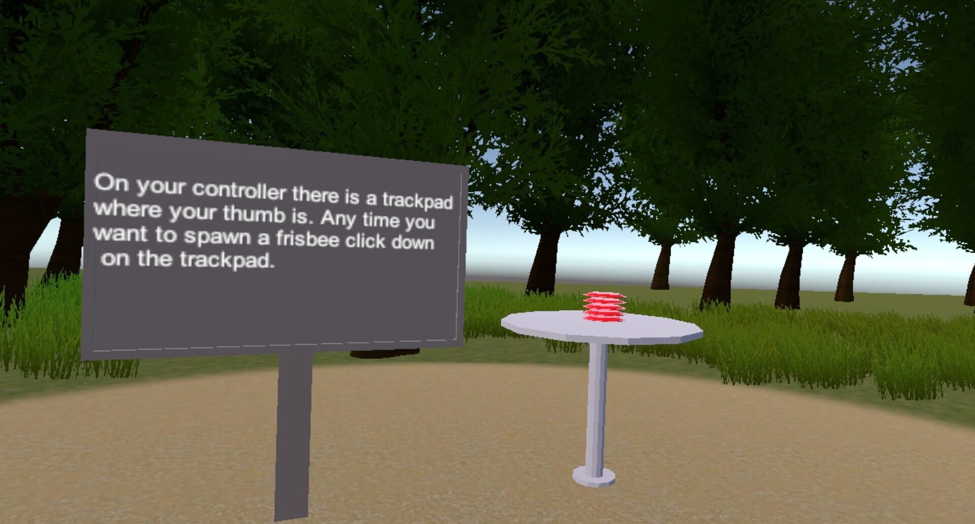 Disc Golf VR - Screenshot