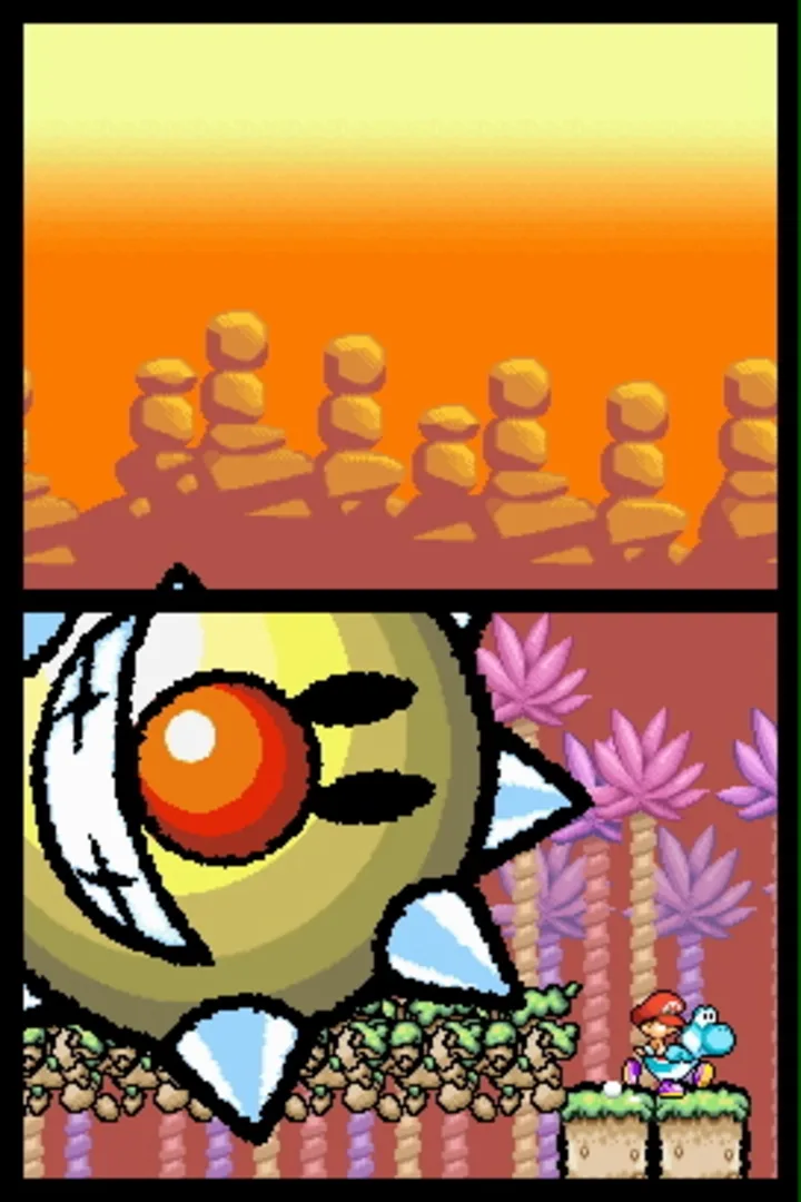 Captura de pantalla - Yoshi's Island DS