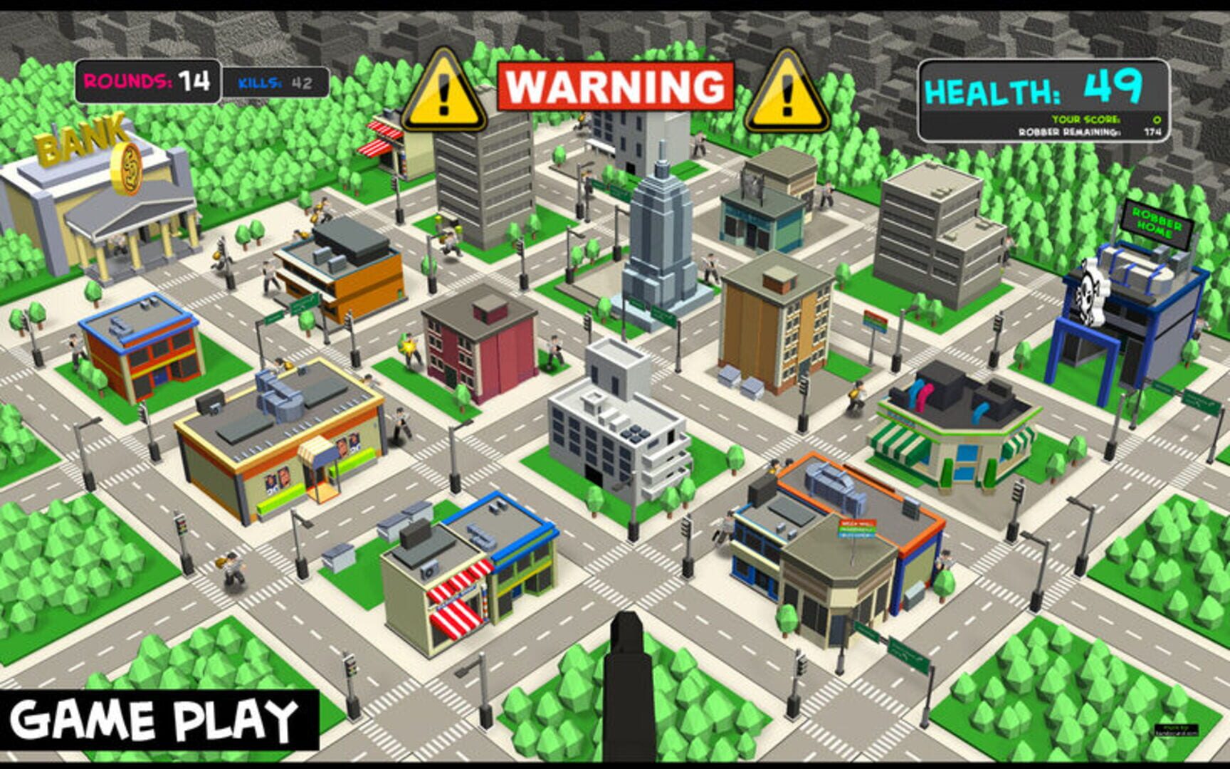Robbers Runners - Screenshot