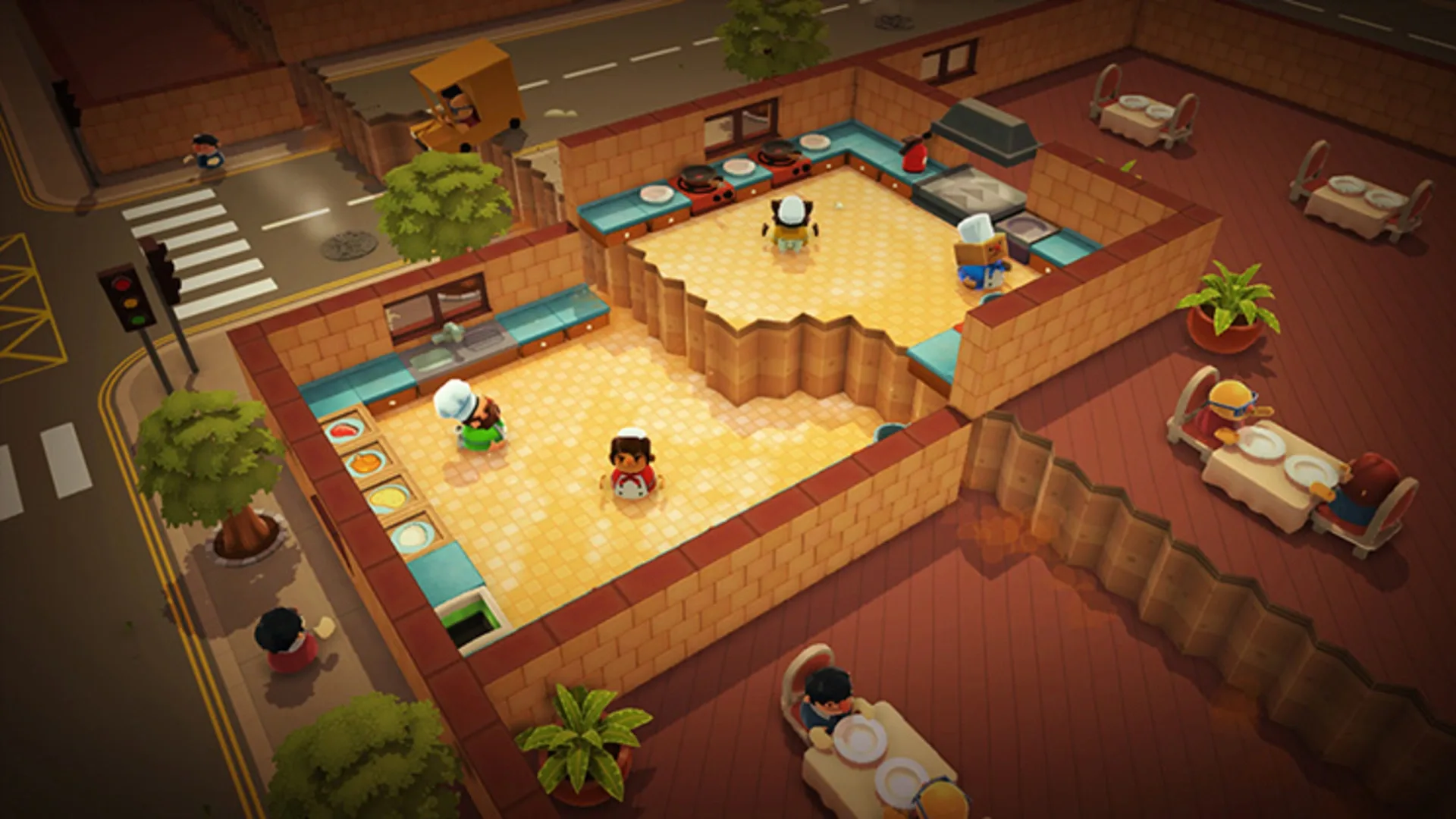 Captura de pantalla - Overcooked!: Special Edition