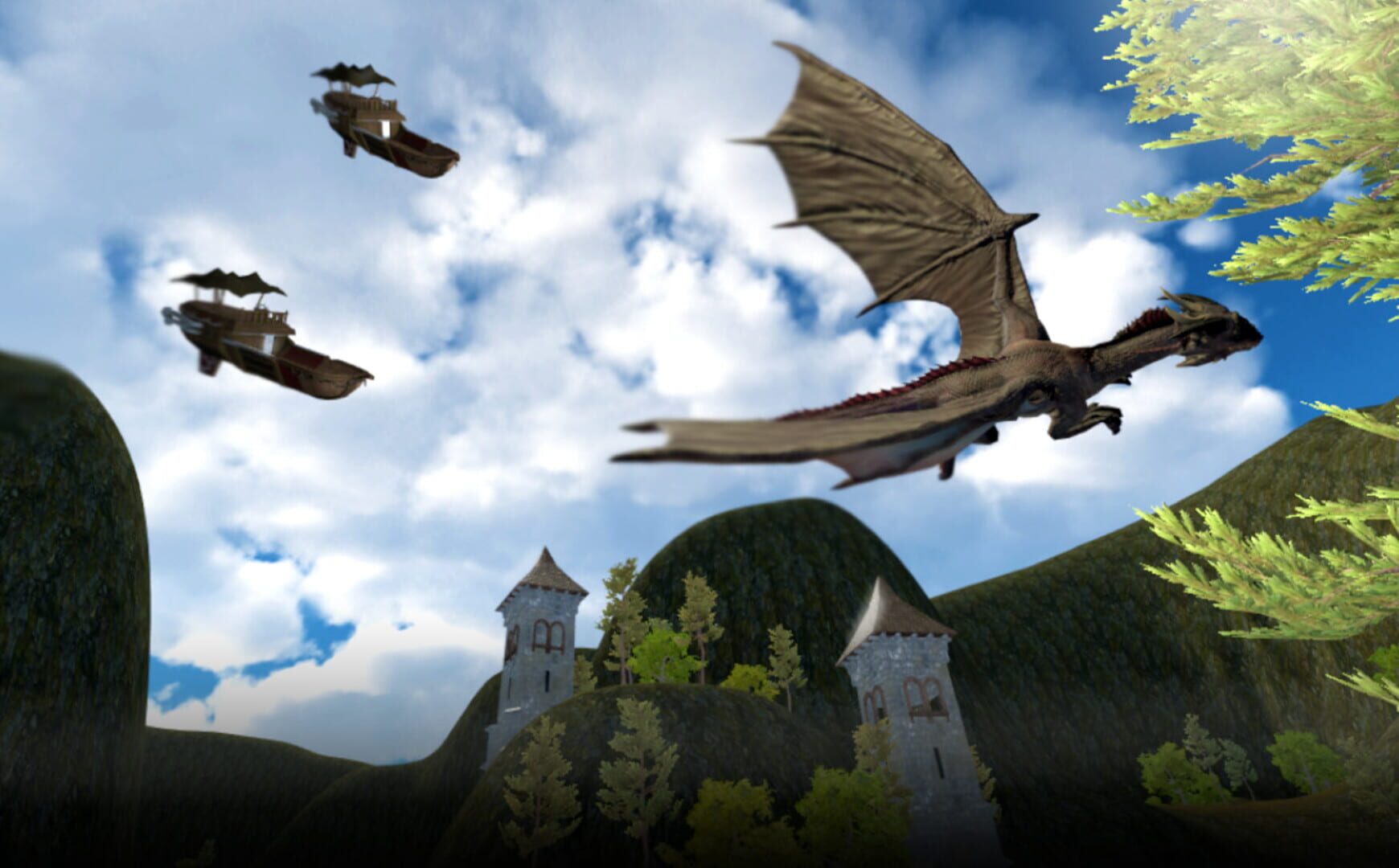 Dragon Skies VR - Screenshot