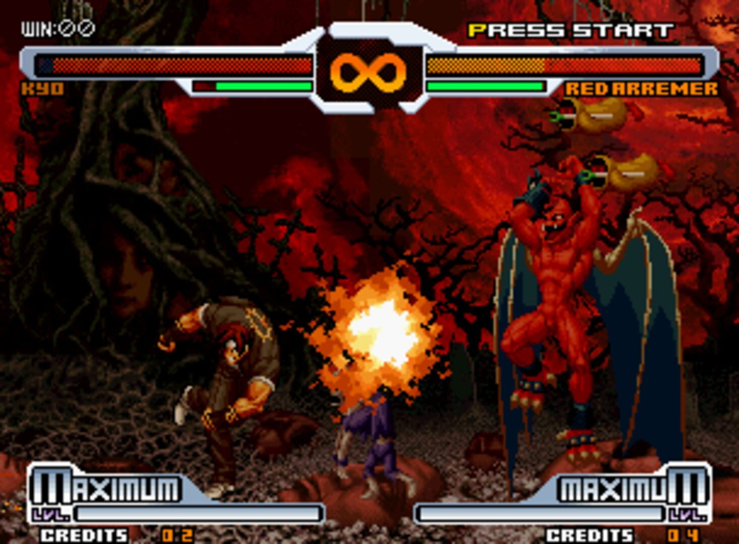 Captura de pantalla - SNK vs. Capcom: SVC Chaos