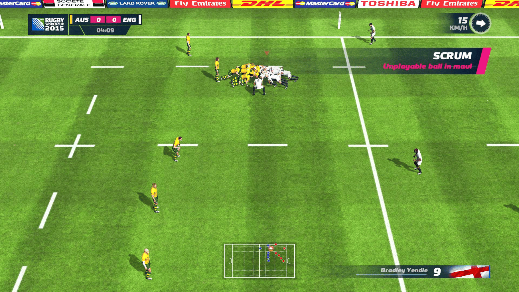 Rugby World Cup 2015 screenshot