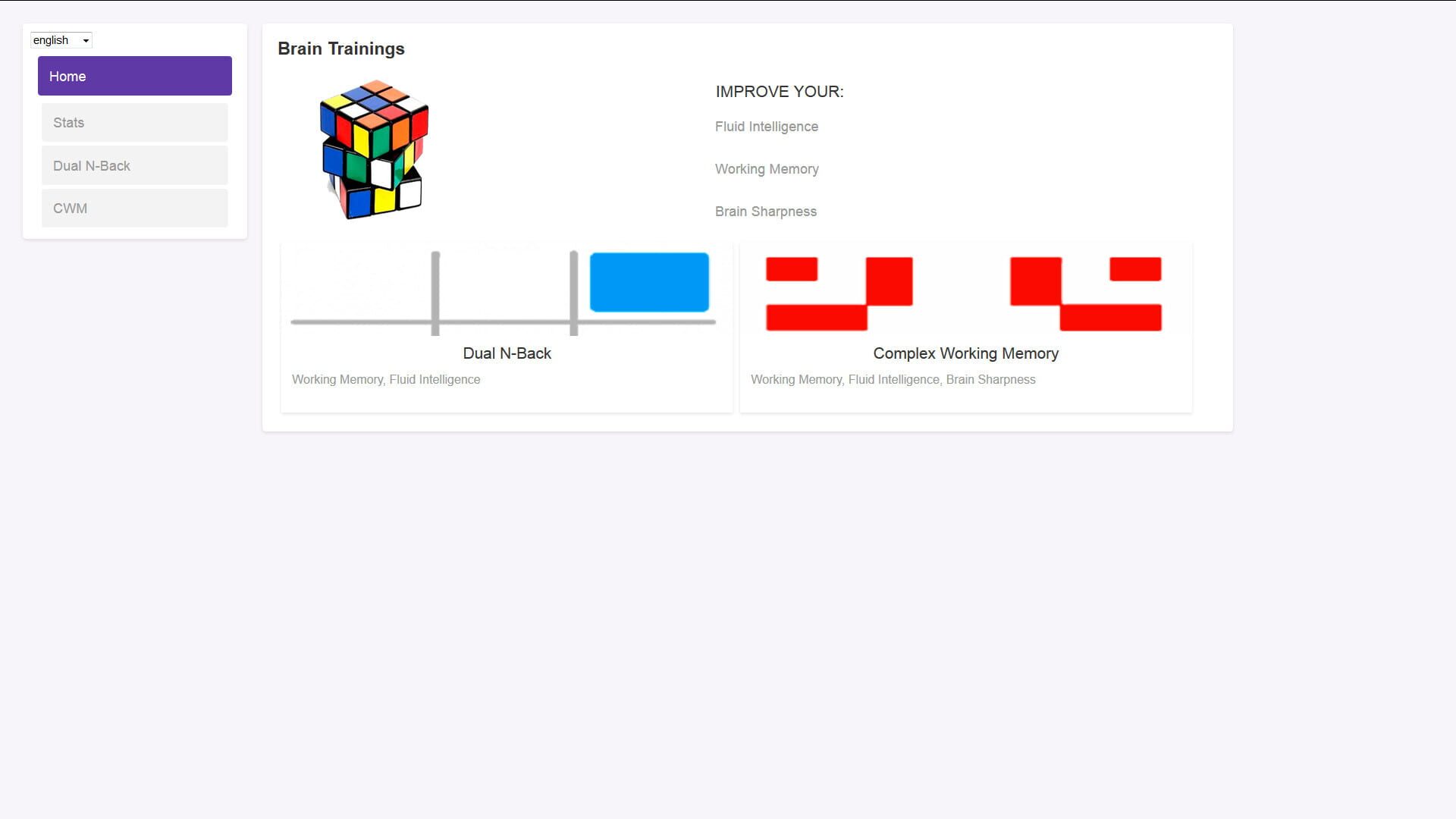 2-in-1 Fluid Intelligence - Screenshot