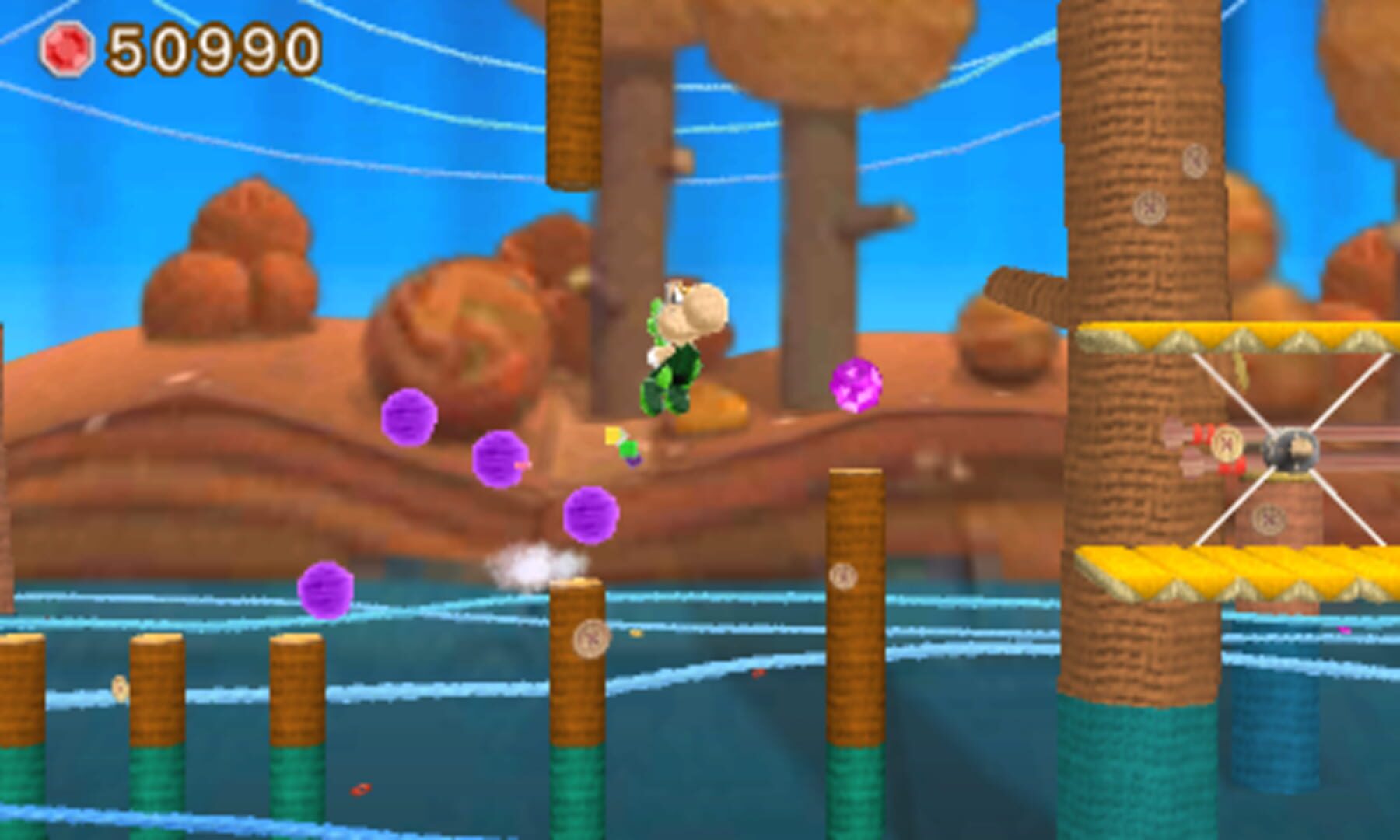 Captura de pantalla - Poochy & Yoshi's Woolly World