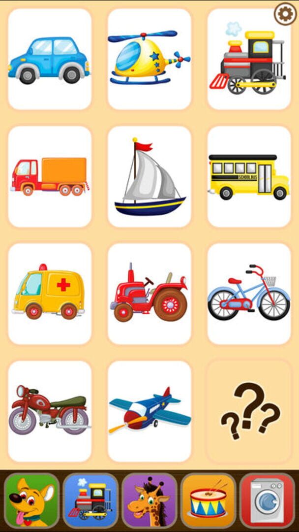 Toddler Flashcards HD: Baby Learning Games & Apps - Screenshot